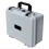 Portable Suitcase Thicken Plastic Hard Case Equipment Hardware Toolbox Large-Capacity Instrument Box with Sponge Grey 1