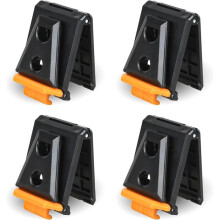 4-Pack VerktygsbäLteskläMma för VerktygsbäLte och Fickor för TOU-CT-Modellerna TOU-CT-150 TB-CT-150SP ClipTech-Fickor