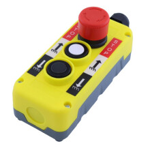 Electric Crane Remote Control Push Button Emergency Stop Rainproof Down Hoist Wear-Resistant