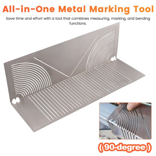 Precise-Flex Angle Arc Marking Tool for 20-100MM Square-Pipe Metal Pipe Saddle Cutting Guide Pipefitter Measuring Tool 2