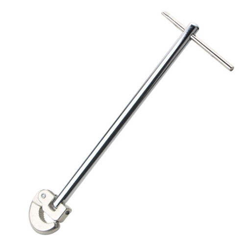 Chave de Torneira Ajustável de 11 Polegadas, Capacidade de Mandíbula de 3/8 A 1-1/4 Polegadas, Chave de Torneira de Pia para Fixação de Porcas