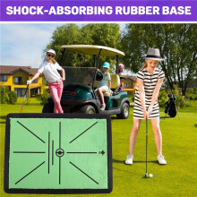 Hitting Mat, Practice Mat for Swing Path Feedback, Training Mat for Driving Chipping Training