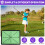 Hitting Mat,  Practice Mat for Swing Path Feedback,  Training Mat for Driving Chipping Training 2