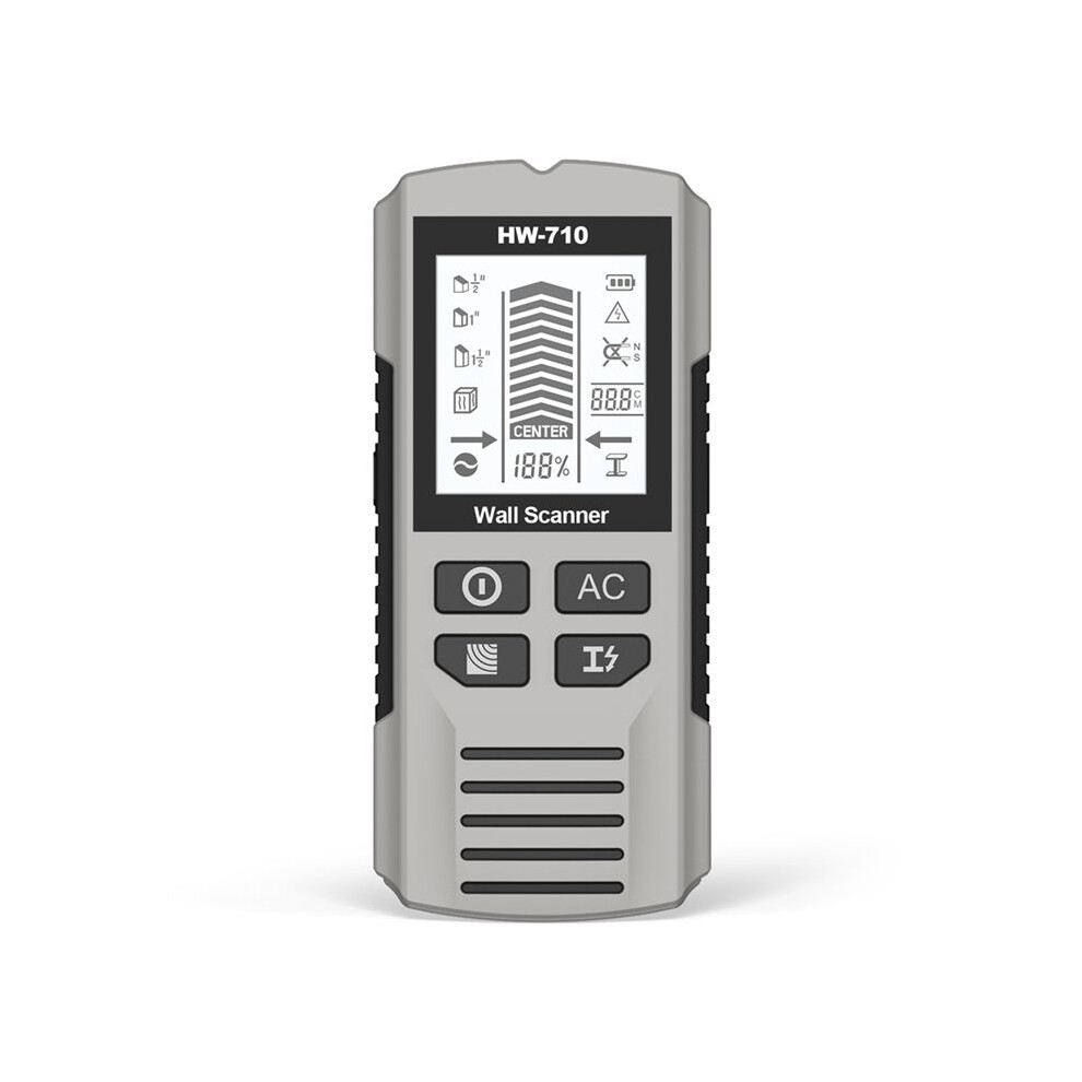 Stud Finder Wood Studs Metal Detecion Detection Live Cable Metal Depth Measurement Finder Wall Detector Scanner Hw-710 6032764747871
