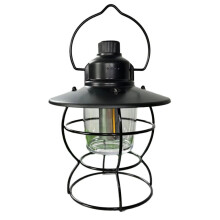 Luz LED Recargable para Acampar: Lámpara Portátil para Tienda de Campaña Al Aire Libre con Iluminación Potente, Adecuada para Acampar, Ecológica