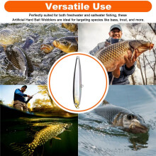 10PCS Floating Pencil Sea Fishing Lures 10g Z Action Artificial Hard Bait Wobbler Saltwater Lure