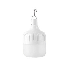 Linterna de Luz de Emergencia con Bombilla de Carga USB para Exteriores, Gancho para Acampar, Pescar, Luz Colgante Portátil