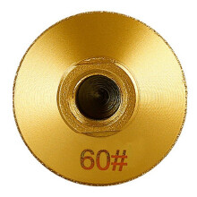 1PCS M14 2inch Brazing Diamond Brazed Flat Grinding Abrasive Polishing Stone Marble Quartz Cobblestone Grind 60