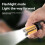 Multifunctional Camping Light Camping Atmosphere Light Warm White Dual Light Flashlight Portable Flashlight Tent Light 2