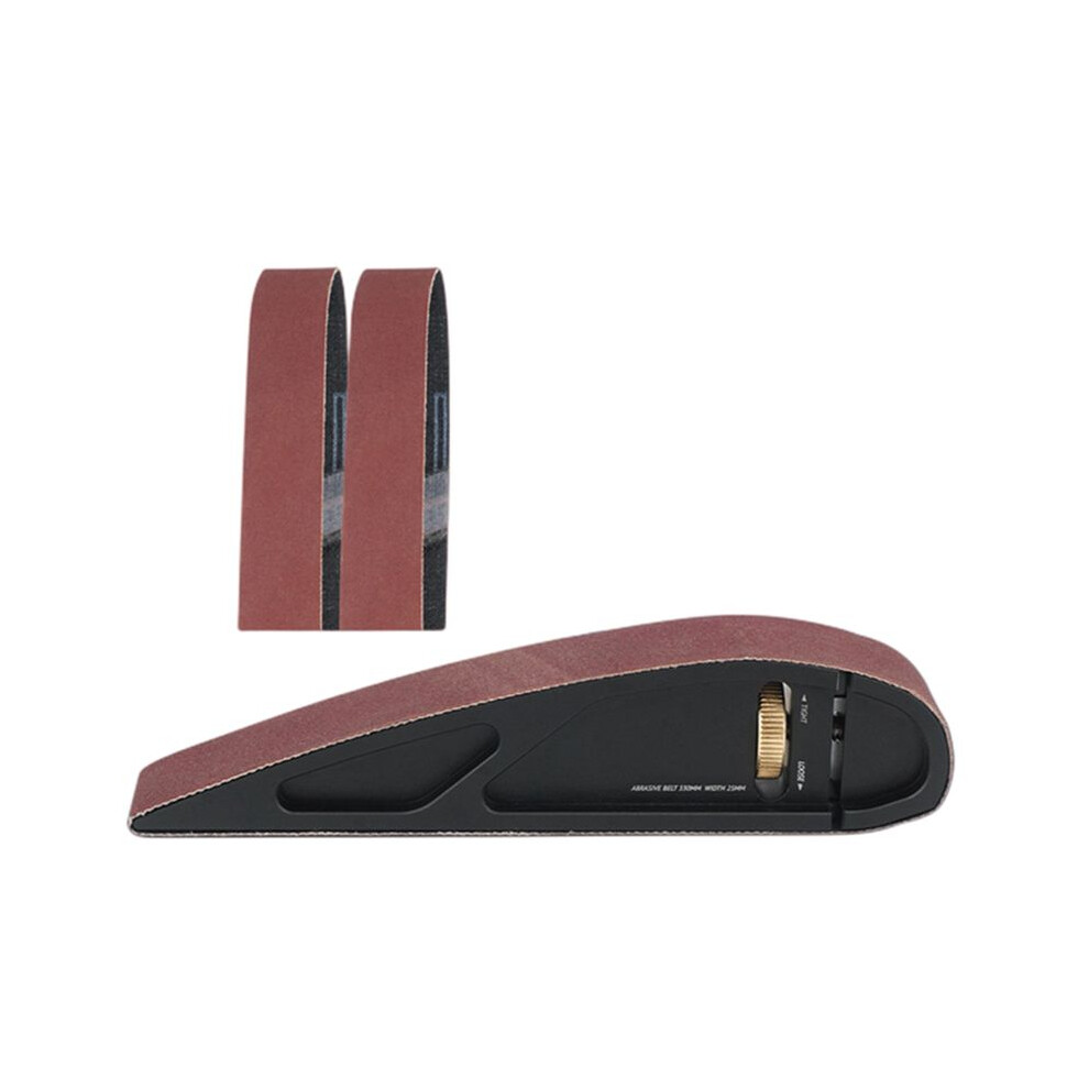 Sandpaper Holder Portable Adjustable Manual Sandbelt Grinding Polisher Sandpaperboard Woodworking Sandframe Tool 4713469826345