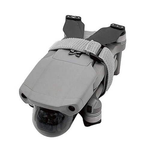 4 Peças de Cinta Elástica Cinza com Fivela para Aeromodelismo, Acessórios para Drones 1x12,5 Polegadas (25 mm X 320 mm) 2