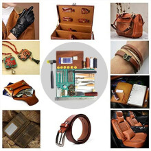 Leather Working Tools Manual Leather Crafting Tool Leatherworking Tool Set Versatile Leather Punch Tool Leather Making