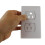 Self-Closing Socket Cover, White Safety Wall Electrical Socket, Matching Screws, for Baby Protection. 3