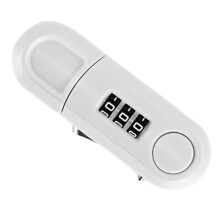 DrawerPassword Lock Non Perforated Cabinet Door Safety Lock Double Opening Refrigerator Lock Home Office Anti-Theft Lock