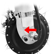 M12 Drehmomentstütze für Elektrofahrräder, Zubehör für Den Vorderen und Hinteren E-Bike-Motor, E-Bike-Drehmomentscheiben, Motorsicherheitsteile