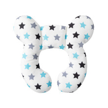 (Star)Oreiller en forme de dessin animé pour enfants chariot de voyage extérieur accessoire de protection du cou bébé