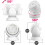BIGLIGHT Battery Motion Sensor Spotlight Wireless Floodlight Outdoor Front Door Security Spotlight Waterproof Compact Spotlight Rotatable Wall Down L 2