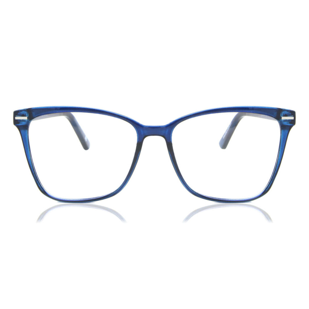 Smartbuy Collection Full Rim Cat Eye Transparent Blue Winkler Cp118b Women Eyeglasses