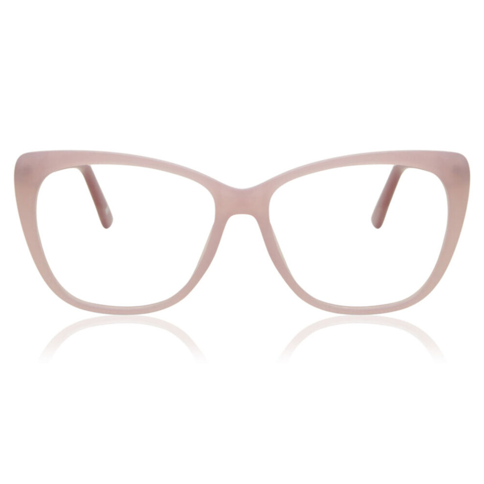 Smartbuy Collection Full Rim Cat Eye Milky Pink Sol Cp114e Women Eyeglasses