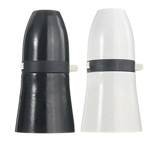 MASUNN B22 Standard White Black Switch Light Lamp Holder Socket Bayonet Cap Fitting - Black 1