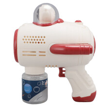 Souffleur de bulles automatique 10-trous rouge 90 ml lumière LED