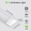 HUMIGA 5FT LED Batten Light, 50W Low Profile Wall Ceiling Surface Mounted Fitting 2