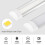 HUMIGA 5FT LED Batten Light, 50W Low Profile Wall Ceiling Surface Mounted Fitting 3