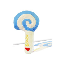 (Blue) Supplies Dog Pet Chewing Sound Toys Colorful Fun Soft Bite Durable Resistant