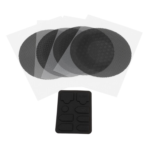 4-teiliges Staubschutz-Set Slim Digital & Disc-Schwarz 1