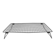 Compact Black Multifunctional Cooling Rack