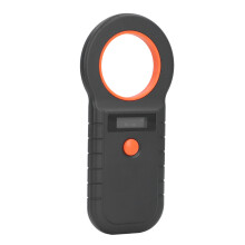 Lector de microchip para mascotas 800 mAh 0,91 pulg. de pantalla negro