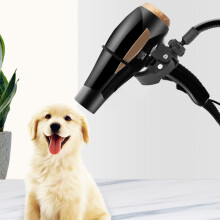 Soporte para secador de pelo con ventosa, ABS ajustable