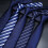 (Black Hand)Stripes Pattern Tie Men Polyester Stylish Accessories For Occasion Special 2