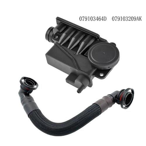 079103464D Engine Oil Separator+Crankcase Vent Hose for  A6 Quattro A8 S5 C6 2007-2010 079103209AK 1