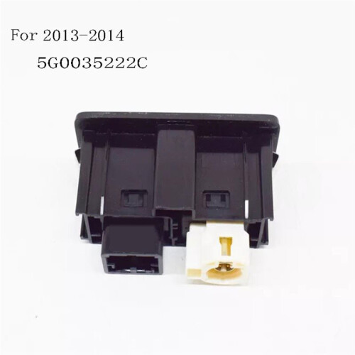 5G0035222C Car USB Interface AUX USB Socket for   MK7 2013-2014 USB Adapter 1