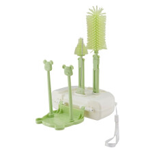Bottle Brush Set - 6-in-1 Baby Bottle Cleaning Set, Portable Baby Travel