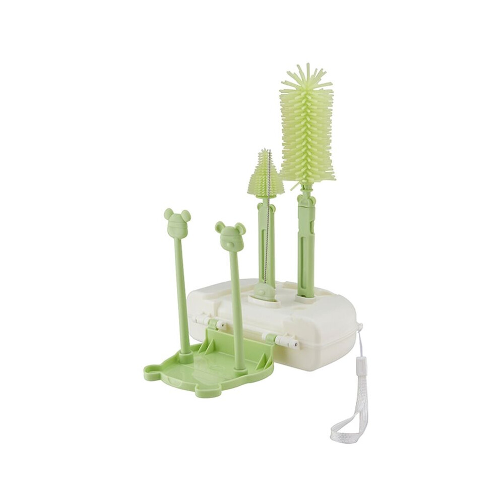 Bottle Brush Set - 6-in-1 Baby Bottle Cleaning Set, Portable Baby Travel