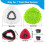 Mop Heads Replacements for  Easywring 1 Tank, Spin Mop Replacement  with 4 Refills, Scrubber & Base 8