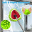 Mop Heads Replacements for  Easywring 1 Tank, Spin Mop Replacement  with 4 Refills, Scrubber & Base 3