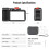 Camera Cage for  Action 5 Pro 4 3, Aluminum Protective Cage with Cold Shoe, 1/4" Thread and Screen Covers 10