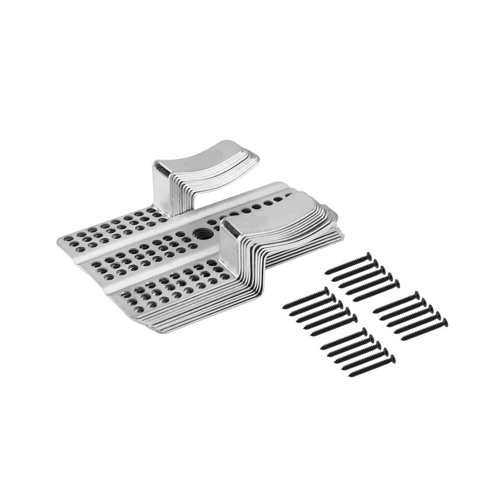 20Pcs Drywall Repair Clips Wall Patch Kit With Screws For 1/2 Inch Sheetrock Professional Drywall Hole Repair 4711456740964