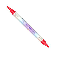 24 Colors 3D Nail Art Pens Set, Double-Headed Nail Point Graffiti Dotting Pen Quick Dry Long-Last Acrylic Paint Markers
