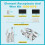 4 Pack 12001676 Surface Burner Terminal Receptacle Block Kit for Ken.More May.Tag, Replacement Part 6