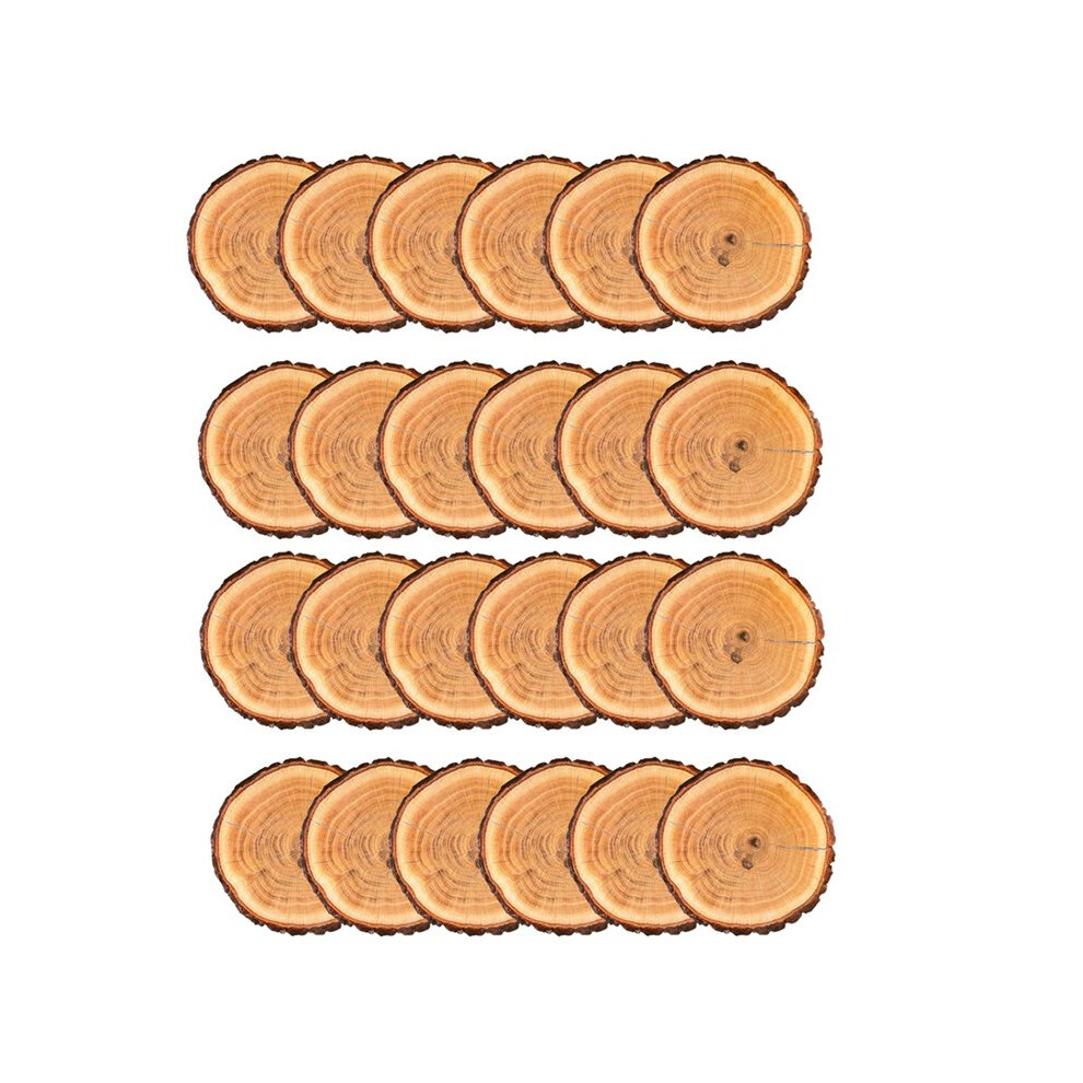 Saudism 100 Pcs Disposable Wooden Slice Woven Paper Placemats Rustic Charger Place Mat Bulk Table Paper Placemat For Birthday