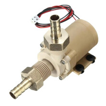 12V  Solar Brushless Motor Hot Water Pump Ceramic Pump Core High Temperature Resistant Solar Water Circulation Pump