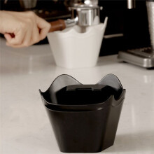 Coffee Grounds Bucket Polygons Espresso Grounds Dump Bin Multipurpose Espresso Disposal Bucket for Home/Office Yellow