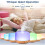Essential Oil Diffuser 500ml Humidifier Diffusers Aromatherapy Diffuser with Remote Control EU Plug 2