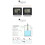 Wireless Water Level Indicator Gauge Water Tank Sensor Liquid Level Sensor Digital Thermometer Clock Water Level Meter 6