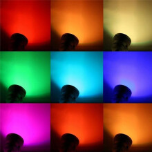 Unterwasserlicht Eingebettetes Hochspannungs-LED-Flutlicht 85-265 V RGB-Brunnen-Pool-Teich-Aquarium-Scheinwerfer-Glühbirne Lampe B