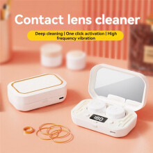 Lentes de Contato Máquina de Limpeza Ultrassônica Quatro Blocos Tempo Fixo Dispositivo de Limpeza de Pupila Portátil A